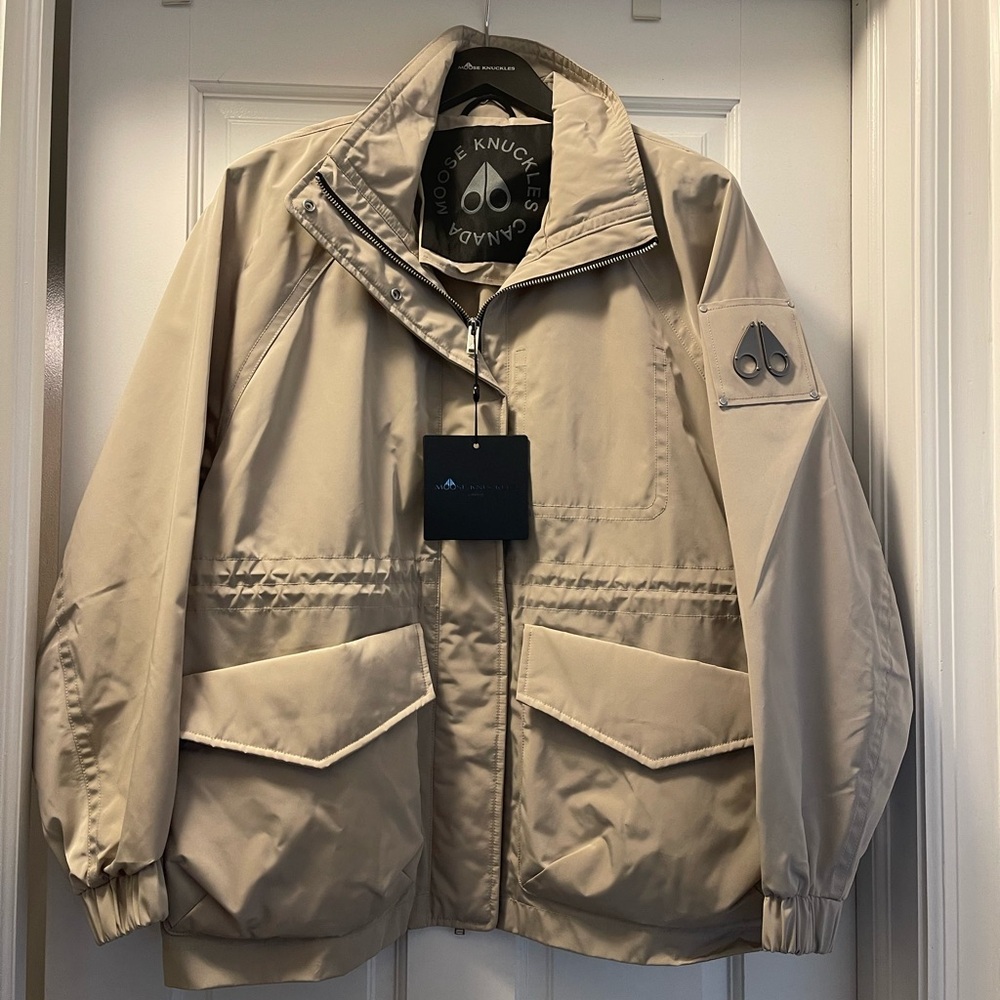 Moose Knuckles Women's Rosemont tanned Windbreaker